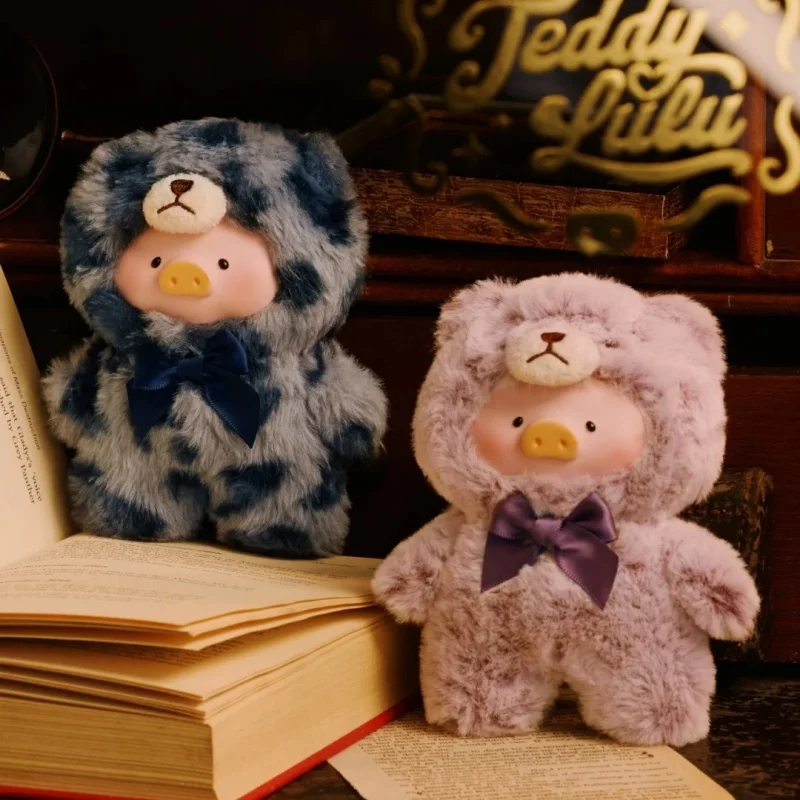 

Original Blind Box Lulu Pig Retro Teddy Mysterious Box Hand-Made Soft Vinyl Face Bag Pendant Cute Doll Charm Toy Surprise Gift