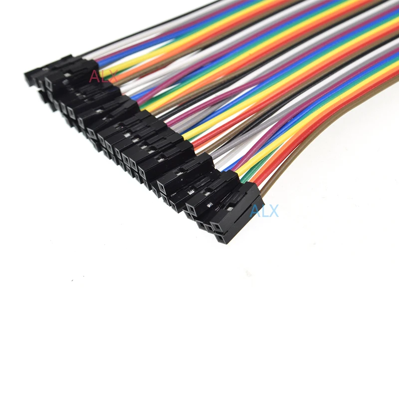 20pcs 20cm Dupont Line 2.0mm Female To 2.54mm Female Pitch 2.54 To Pitch 2.0 2p-1p Jumper Cable Wire 2.0 To 2.0For Pcb Connector