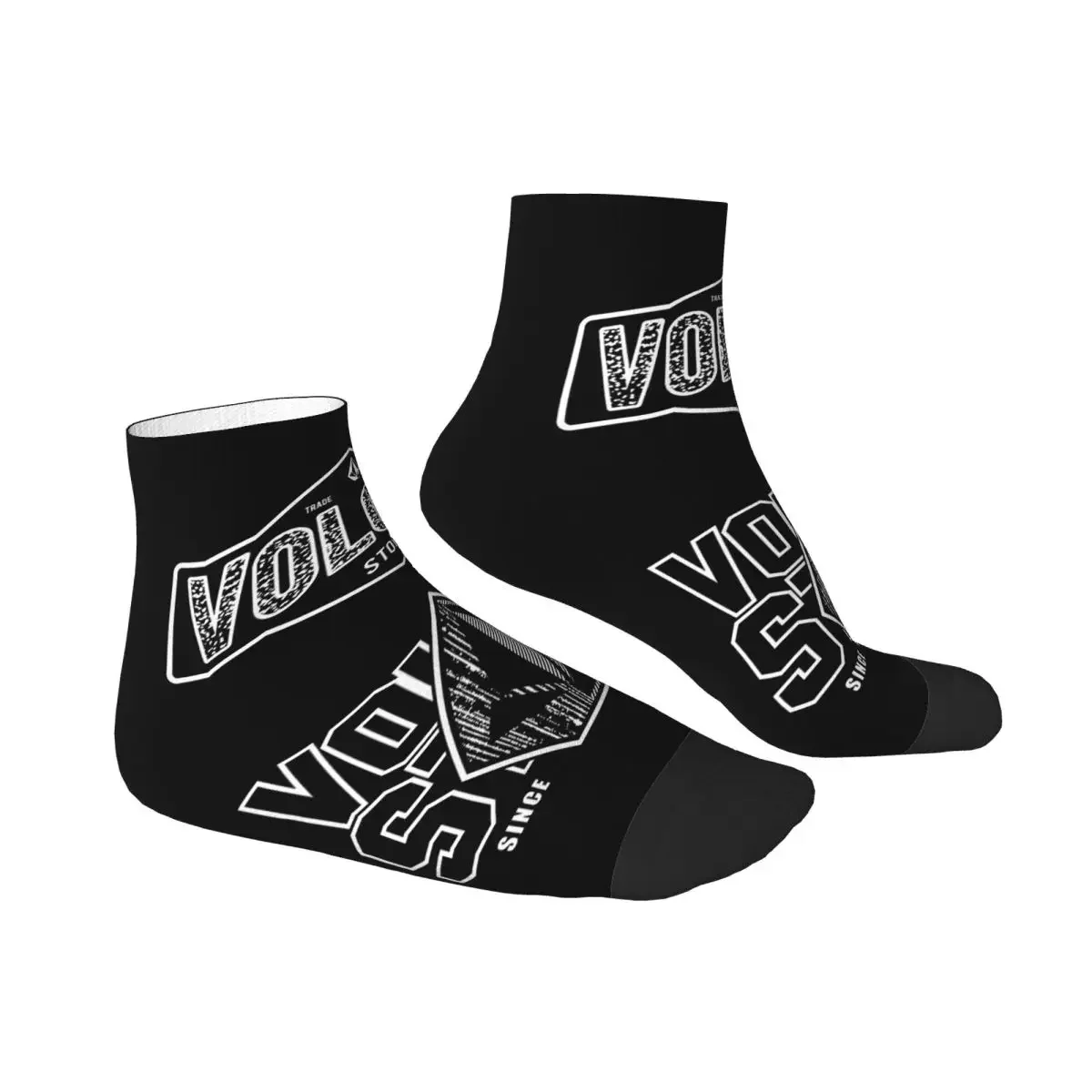 Volcom Logo (1) Socks Harajuku Super Soft Stockings All Season Socks Accessories for Unisex Gifts