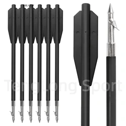archery Plastic arrow shaft Steel Point Crossbowl bolt fishing hunting arrow