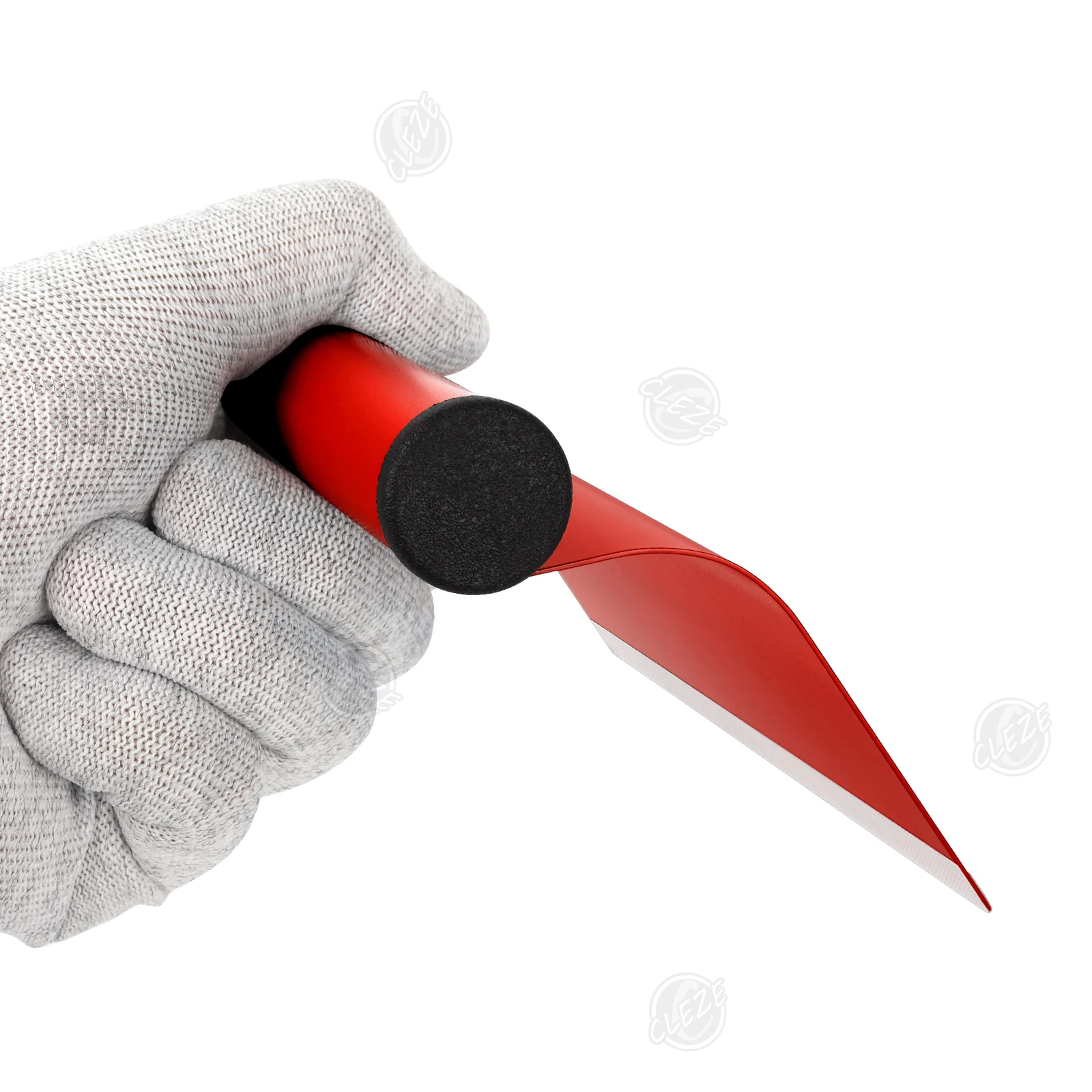 CLEZE Stainless Steel PPF Installation Tool for Car Window Tint Vinyl Wrap Film Edge Tucking Squeegee Detailing Accessory