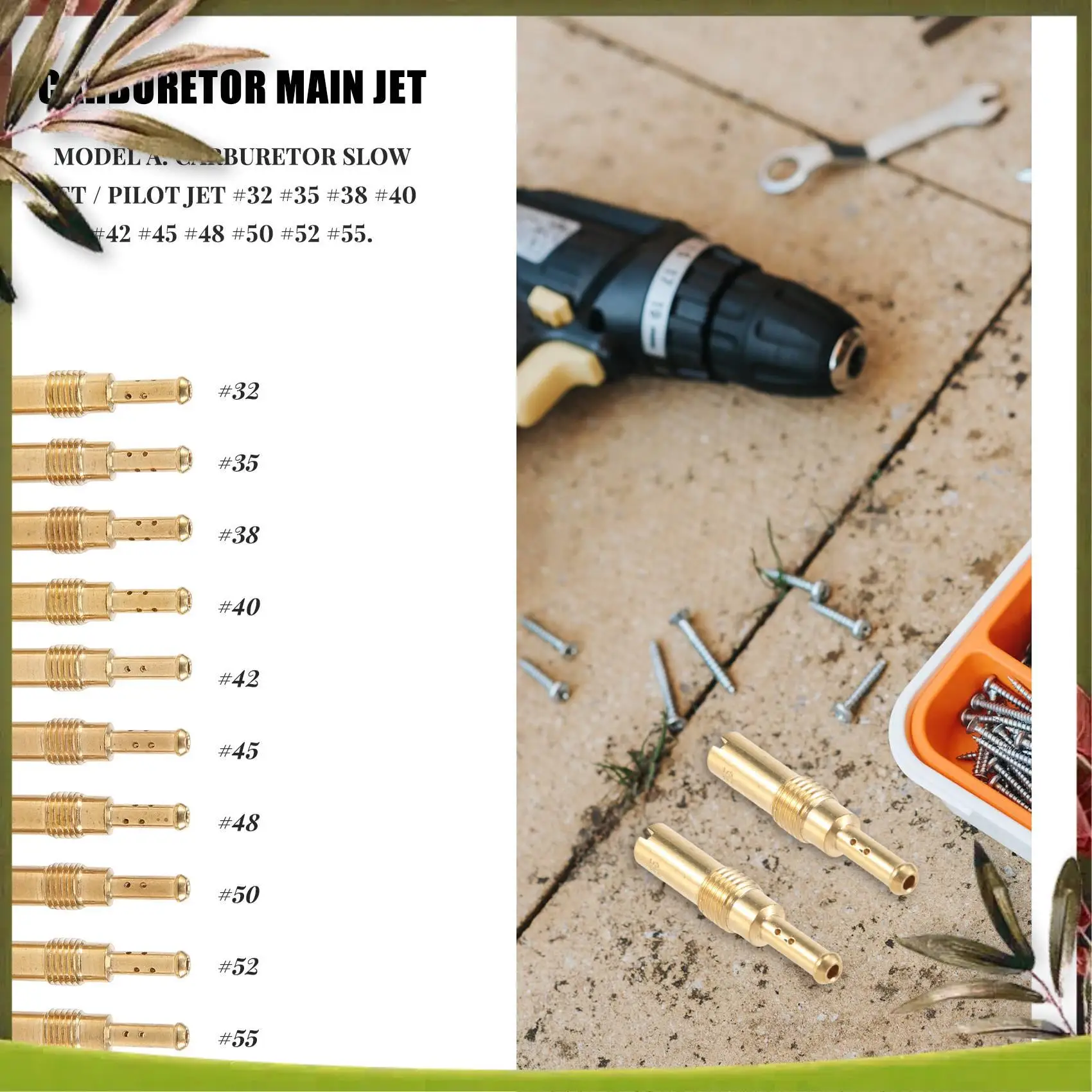 Ab98-30Pcs Carburet… - image