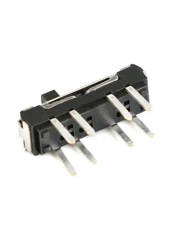 【10-5PCS】MSK-23D19 micro switch toggle switch slide switch straight insert vertical eight pin three level horizontal side insert