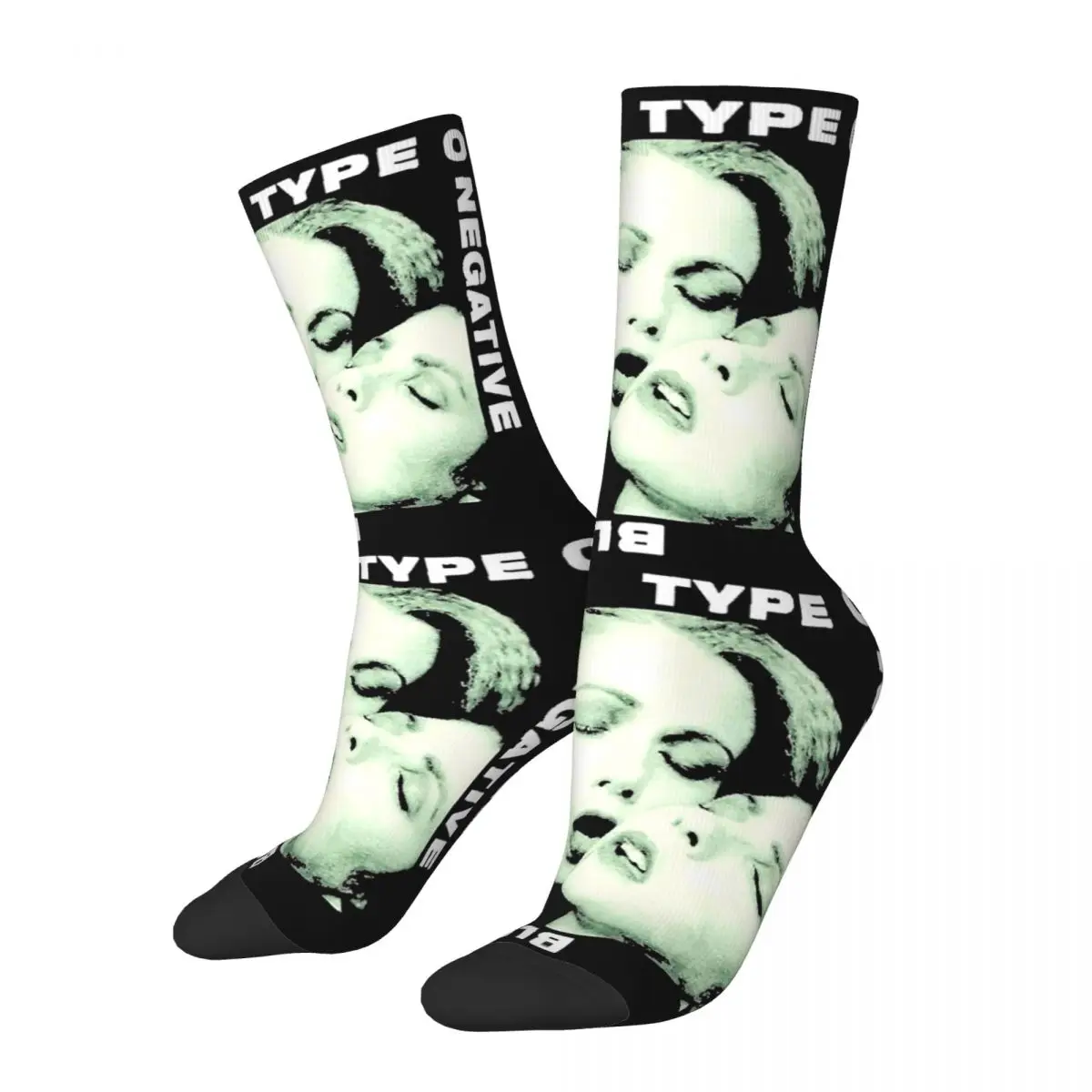 

Type O Negative Bloody Kisses Socks Men's Women's Fashion Socks Novelty Spring Summer Autumn Winter Middle Tube Socks Gifts