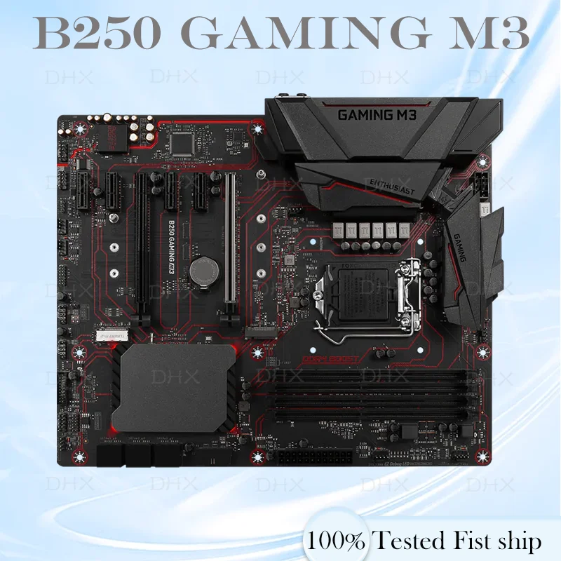 For MSI B250 GAMING M3 Motherboard 64GB LGA 1151 DDR4 ATX Mainboard 100% Tested Fully Work be shipp quickly DH