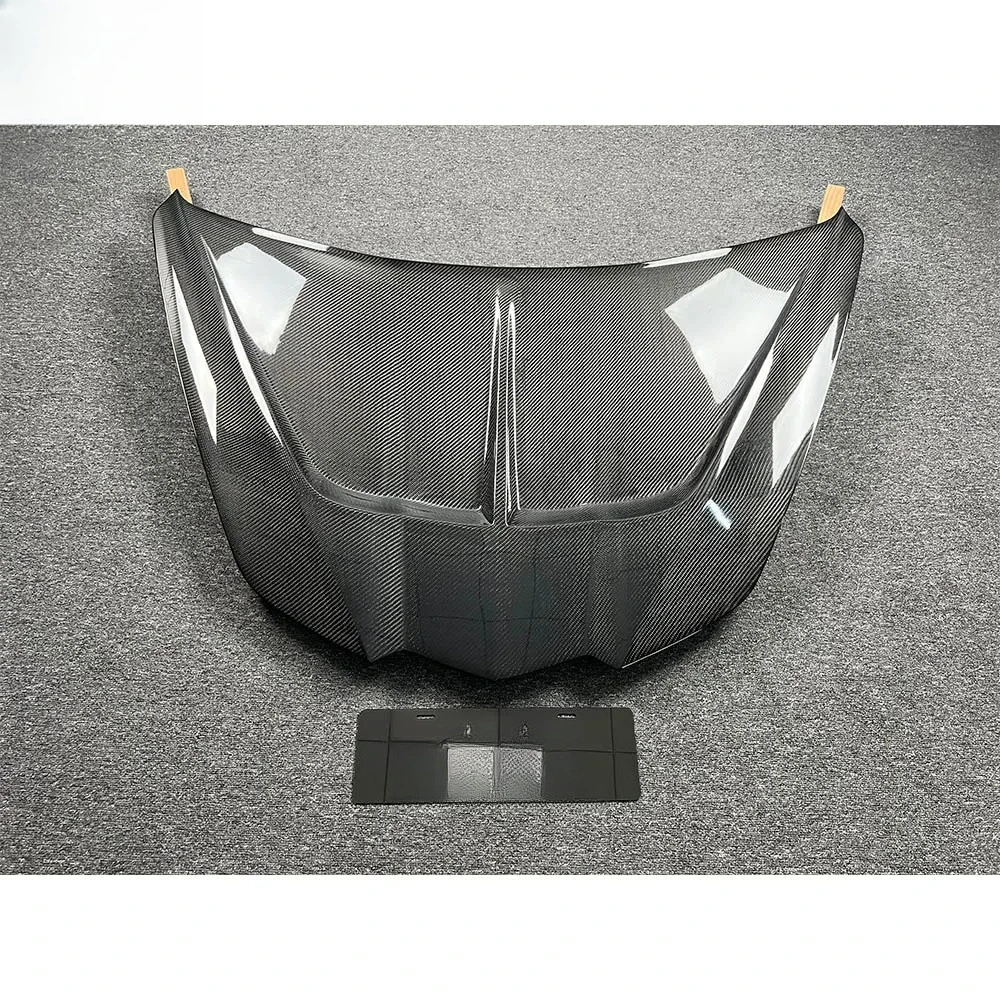 

Высококачественный карбоновый передний капот для Chevrolet Corvette C8 в стиле ST, новый, в идеальном состоянии