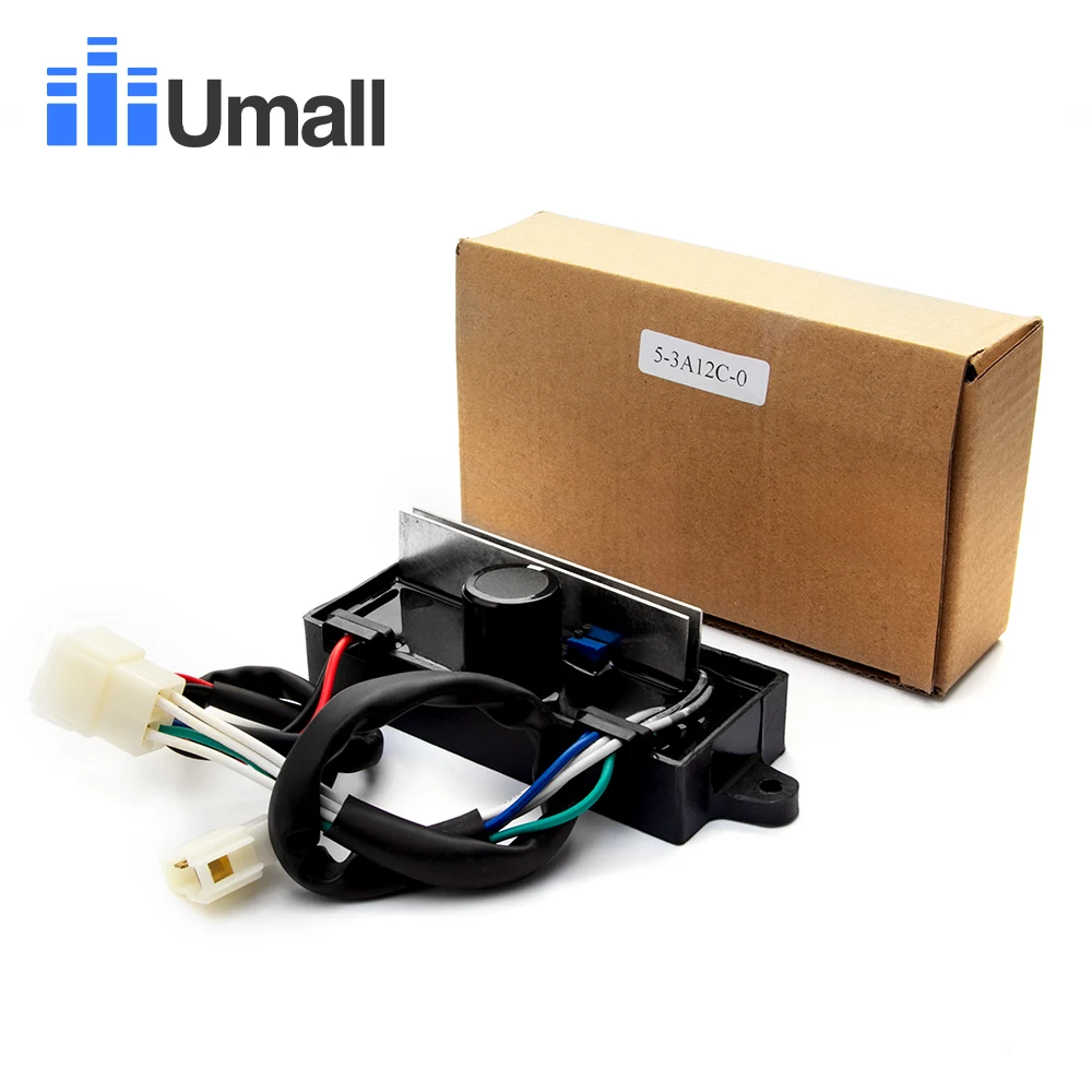 GTDK AVR5-3A12C-0 REGULADOR DE Tensión AVR KIPOR KAMA GENERADOR Soldadura DUAL USO 8 cables
