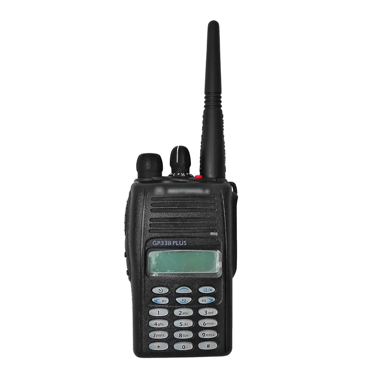 

GP328plus GP338plus Handy Two Way Radio Portable VHF 128CH Walkie Talkie Handheld Intercom Walkie-talkie Range