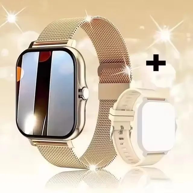 2026 Nieuw Smartwatch 1.44''HD Scherm Bluetooth Oproep Slaap Bloedzuurstof Bloeddruk Gezondheidsmonitoring Horloges Voor Vrouwen Mannen Ht30