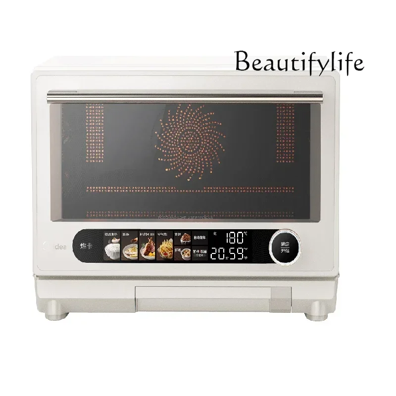 

Micro Steaming, Frying and Stewing All-in-One Machine Household 23L Desktop Color Screen Microwave Oven