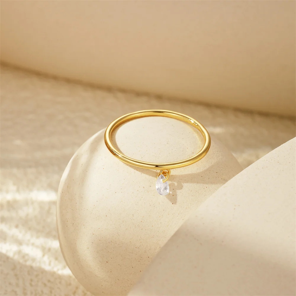 BOAKO-Anillo de Plata de Ley 925 con forma de corazón para mujer, sortija con forma de cruz, luna y estrella, Circonia cúbica, zirconia, circonita, zirconita, regalo para el día de la madre