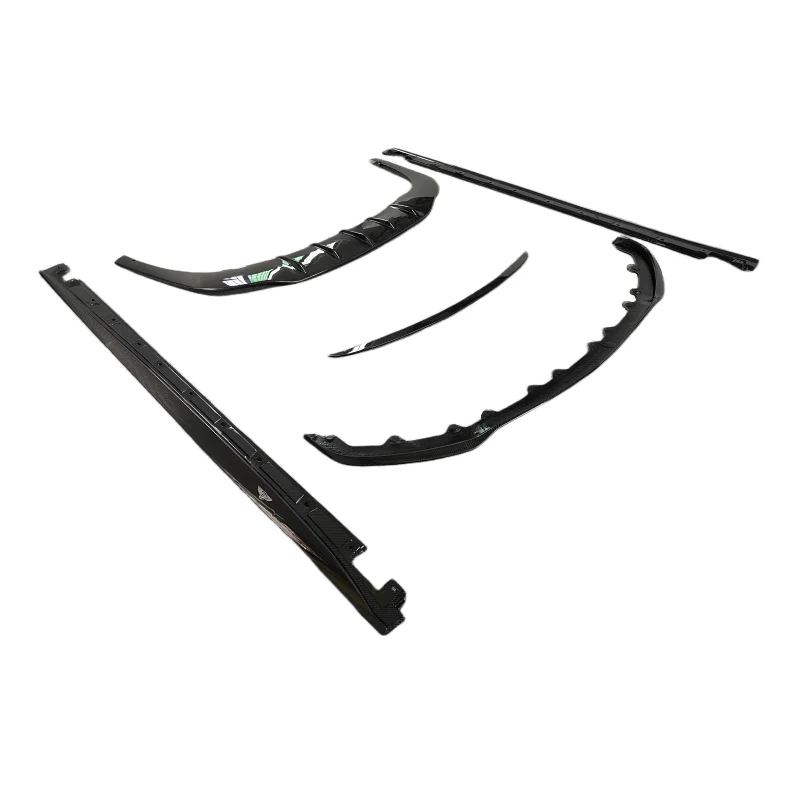 

High Quality Carbon Fiber Auto W12 Body Kit Front Lip Side Skirts Rear Diffuser Spoilers for Bentley Flying Spur 2020+