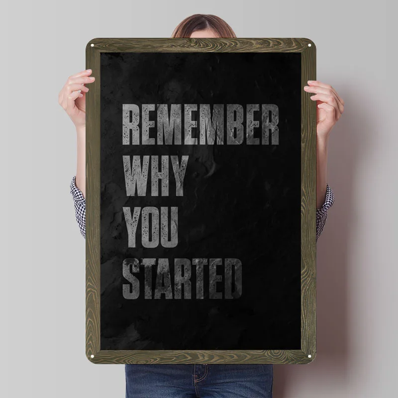 ガレージ装飾用の金属ポスター,動機付けの動機付けの動機付け,リビングルームの装飾,家のレトロな装飾