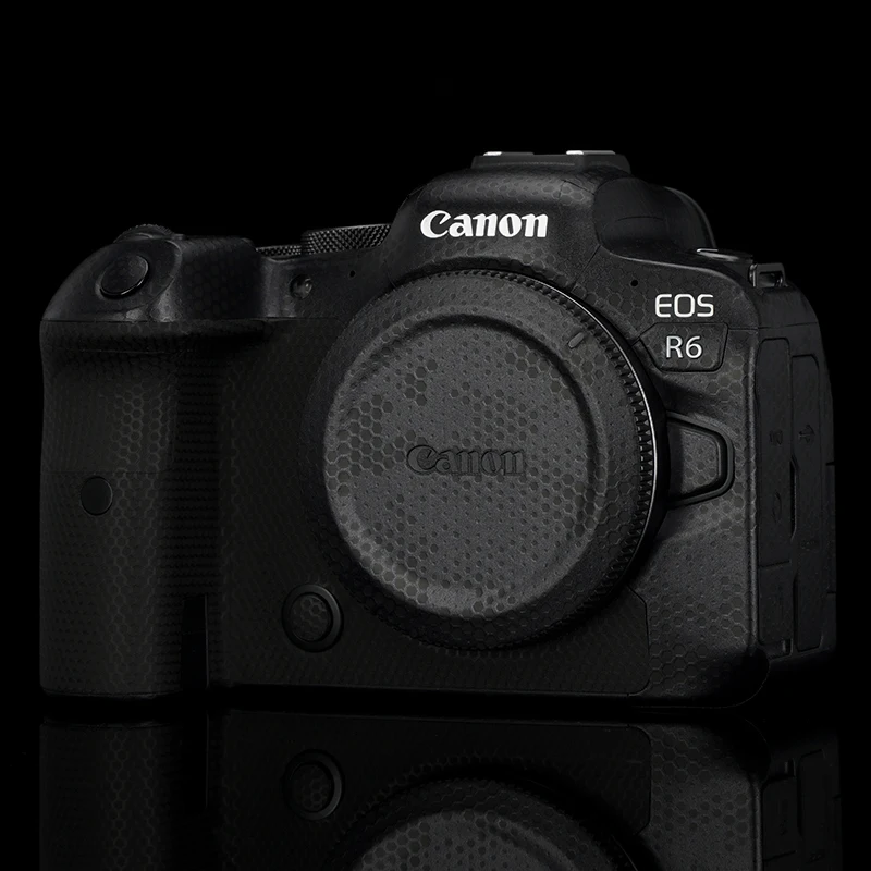 EOS R6 pegatina sin espejo cámara cuerpo abrigo envoltura película protectora Protector vinilo calcomanía piel para Canon EOSR6