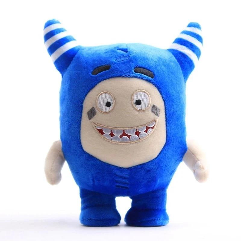 Anime Oddbods Cartoon Game Plush Toys Cute Soft Fuse Pogo Bubbles Slick Zeke Jeff Plush Doll Toys For Kids Christmas Gift 15cm