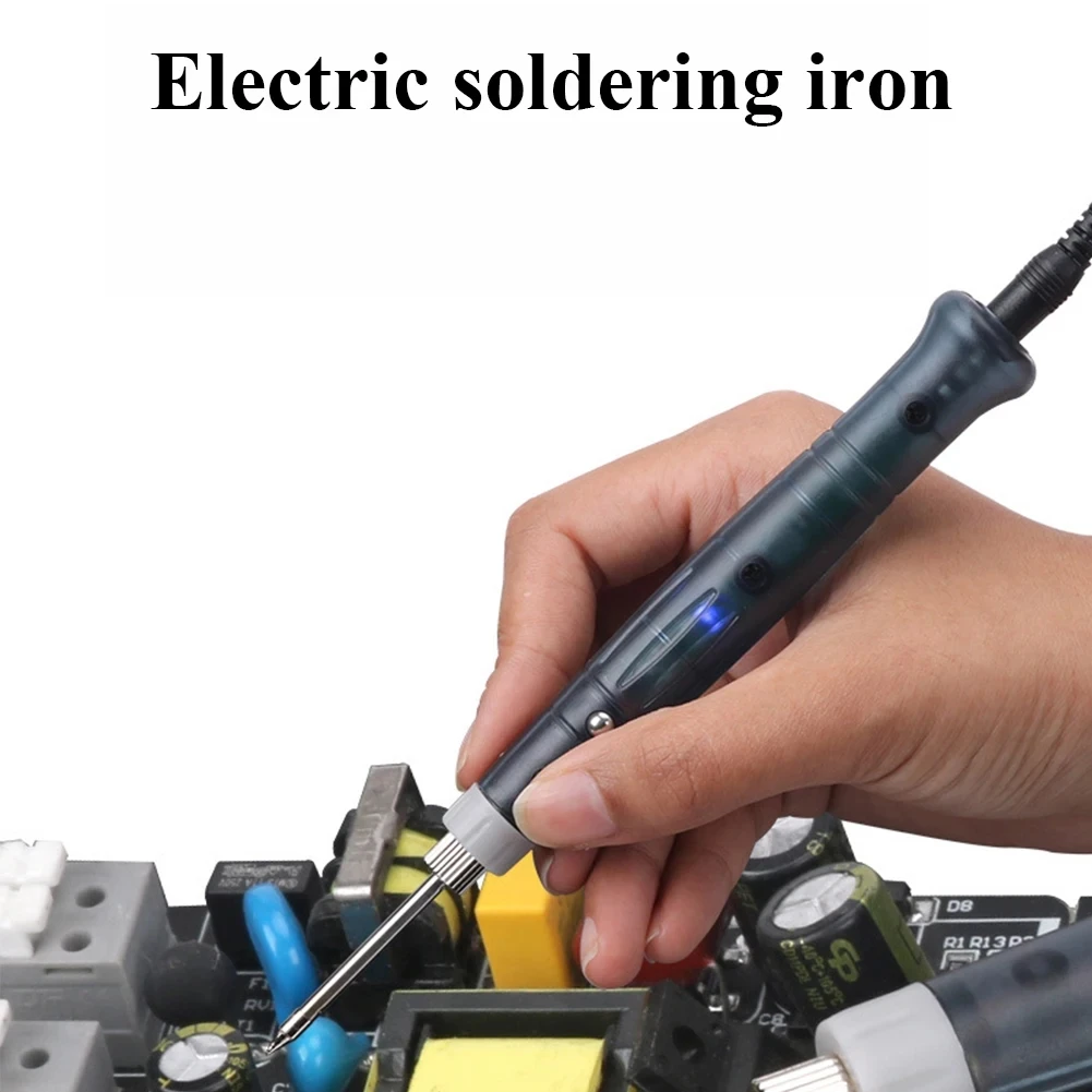 HOT 5V 8W USB Powered Electric Soldering Iron Solder Pen Welding Gun Hand Tools Kit Fast Heating Outdoor welding tools