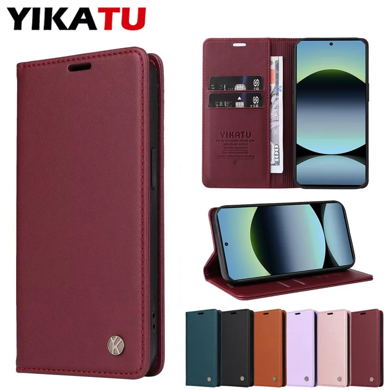 

Magnetic Wallet Leather Flip Case for Oneplus 12 12R 13 13R Ace 3 3V 5 Ultra Racing Nord CE4 CE5 Lite 5G Card Slot Phone Cover