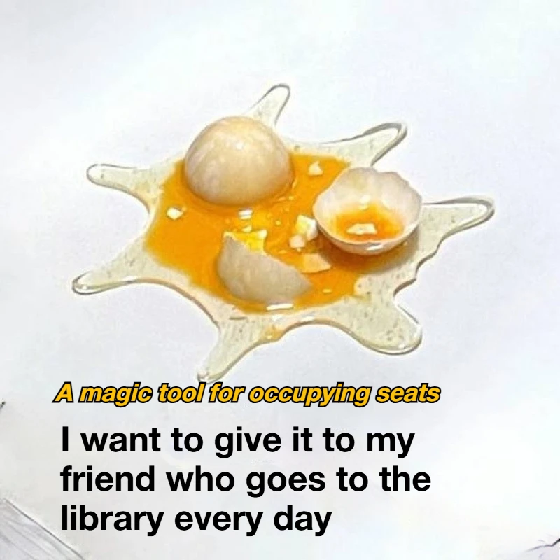 Broken Egg Phone Holder Prank Toy Cracked Egg Smash Joke Gag Gift Box Funny Novelty Desk Stand for Friends Party Play