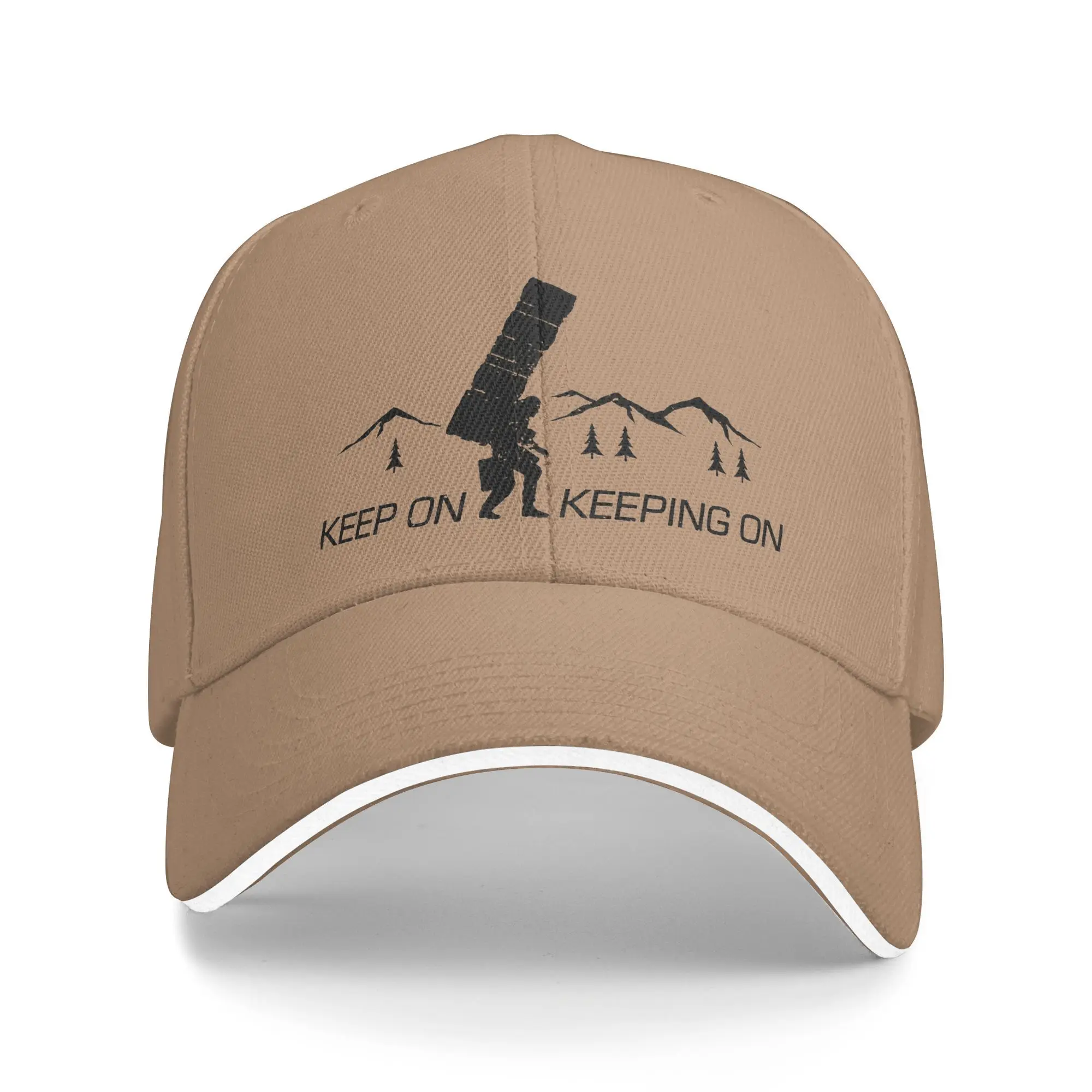 

Keep On Keeping On - Inverted Death Stranding Baseball Caps Vintage Sandwich Cap for Men Women Polyester Dad Hat Workouts
