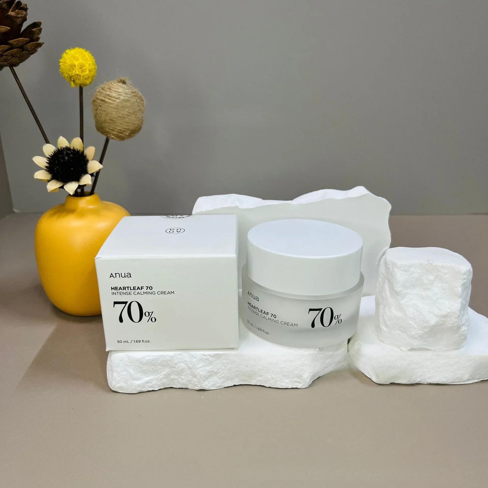 Anua Birch Tree crema Facial hidratante 50ml crema Facial hidratante de melocotón Houttuynia Cordata crema Facial hidratante 50ml