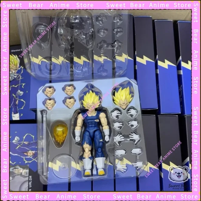 Black Hole & TK-figura de acción Vegeta 3,0 dañada por batalla, Dragon Ball Majin Vegeta shf, modelo de Anime, juguetes de moda, muñeca de escritorio Naruto
