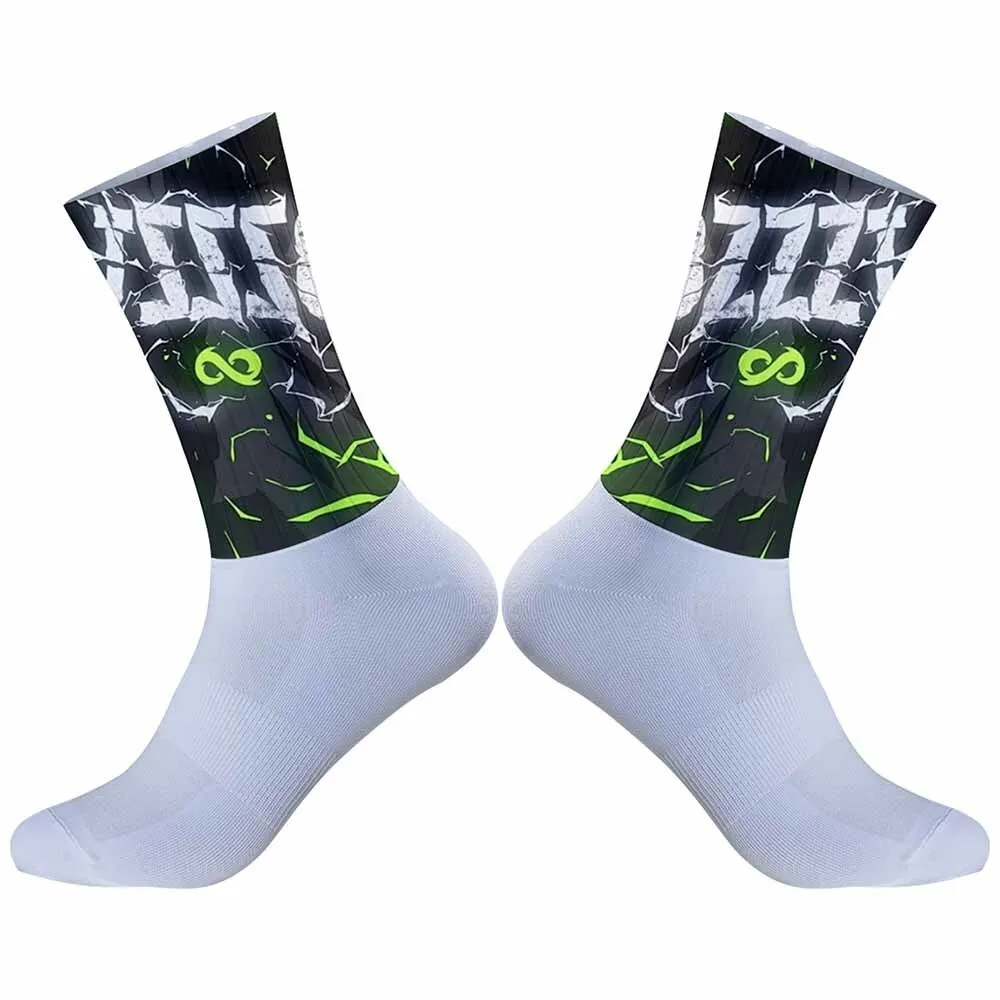 

2025 New Creative Texture Pattern Unisex Cycling Socks – Breathable, Sweat-Absorbent for Exercise & Bicycle Gifts