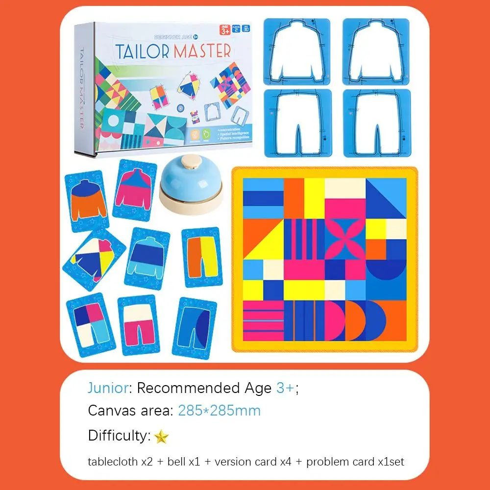 تحسين التركيز خياط ماستر معركة لعبة 2 شخص لعبة المعرفية شكل اللون مطابقة مونتيسوري التفاعلية