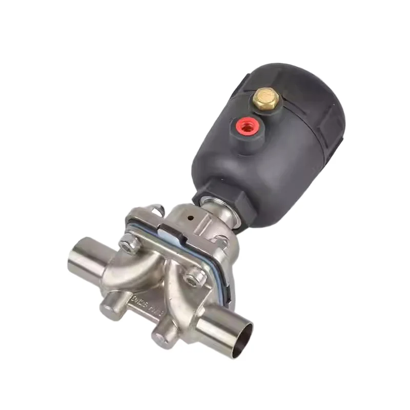 

Stainless Steel Sanitary Welded Pneumatic Diaphragm Valve