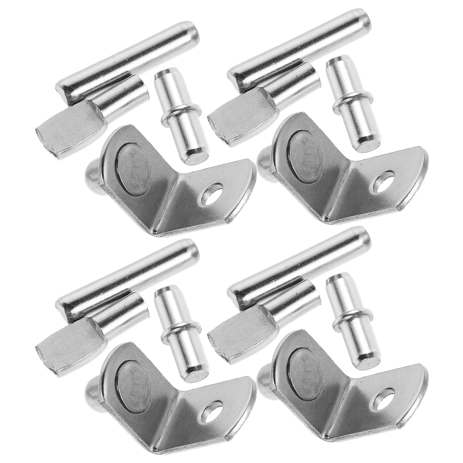 

1 set 1 Set Metal Shelf Pegs Iron Cabinet Shelf Support Pegs Anti-Slip Furniture Clips Heavy Duty For Kitchen Bookshelf Wardrobe