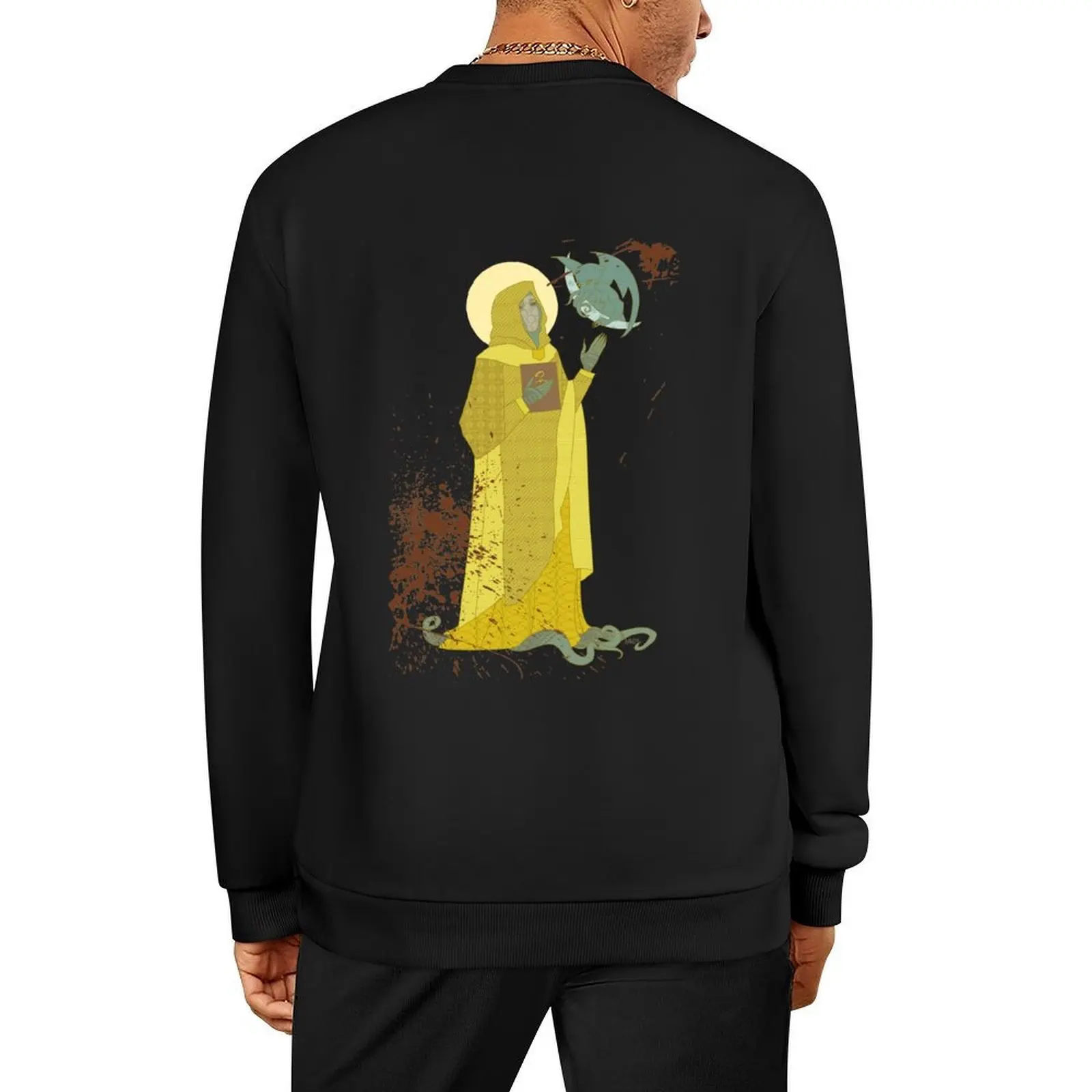

Saint Hastur of the Yellow Sign Pullover winter clothes blouse men wear men's winter sweater men's sweatshirt