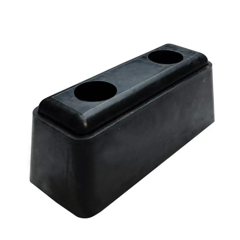 Truck Trailer Back Door Rubber Bumper Block Robust Buffer Guard For Loading Dock Protection Solid Anti Collision Accessory