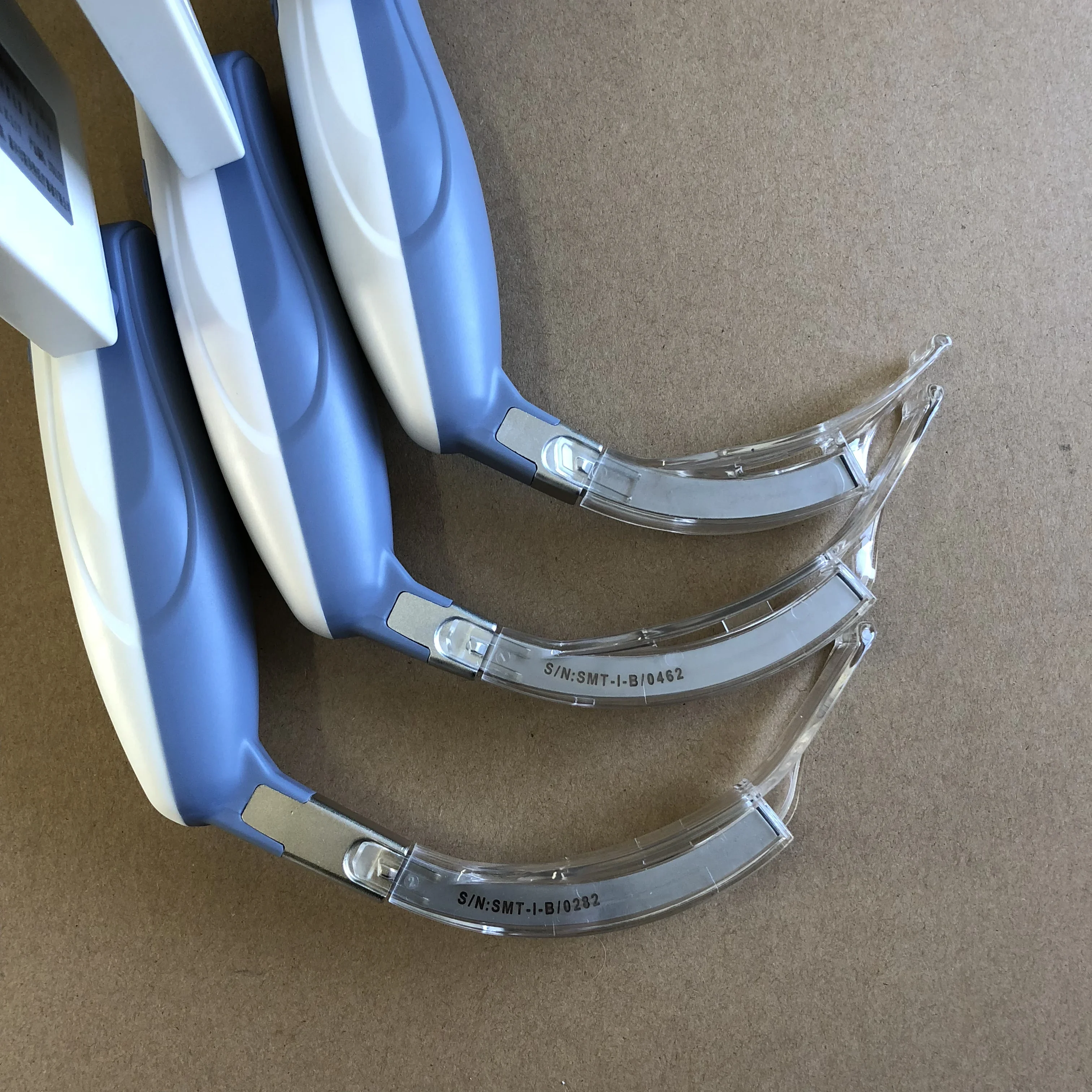 10Pcs SMT-I-B video laryngoscope Use Middle And Large Adult Size Disposable Blade