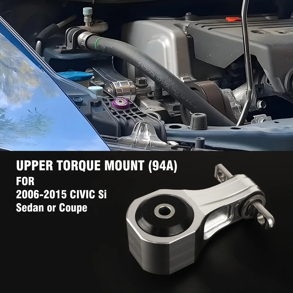 

Engine Upper Pitch Mount Bracket FGUPR94A for Honda Civic Si Coupe Sedan 2012 2015 2.4L 2013 2015 Silver Aluminum