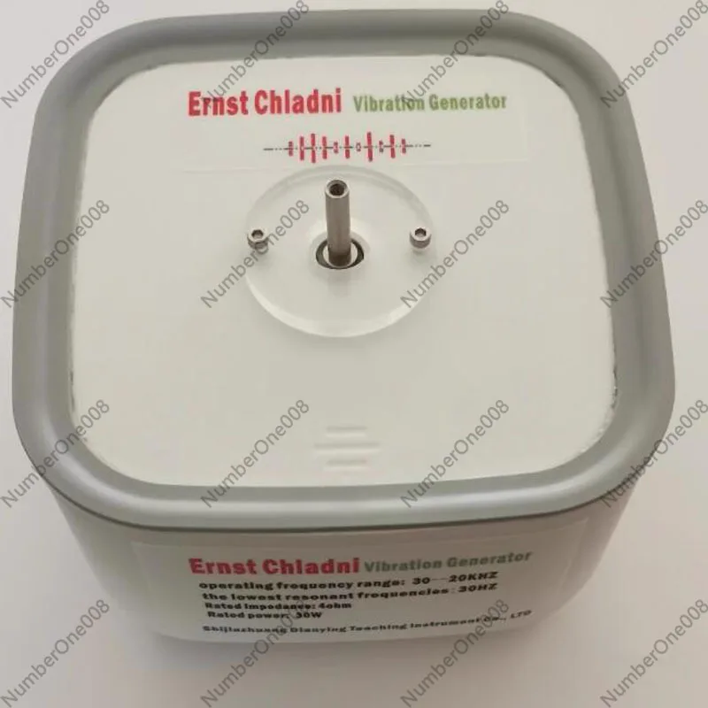 Visualize sound waves with Chladni pattern (30Hz -20kHz, 30W) - Ernst Chladni Vibration Generator