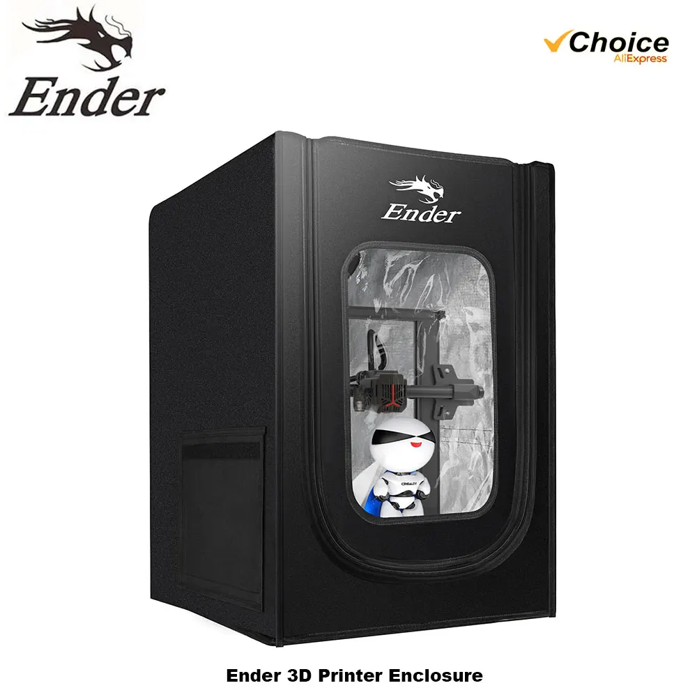 Creality Ender 3D Printer Enclosure Fireproof and Dustproof Tent Constant Temp Protective Cover Room for Ender 3S1 3D Printer