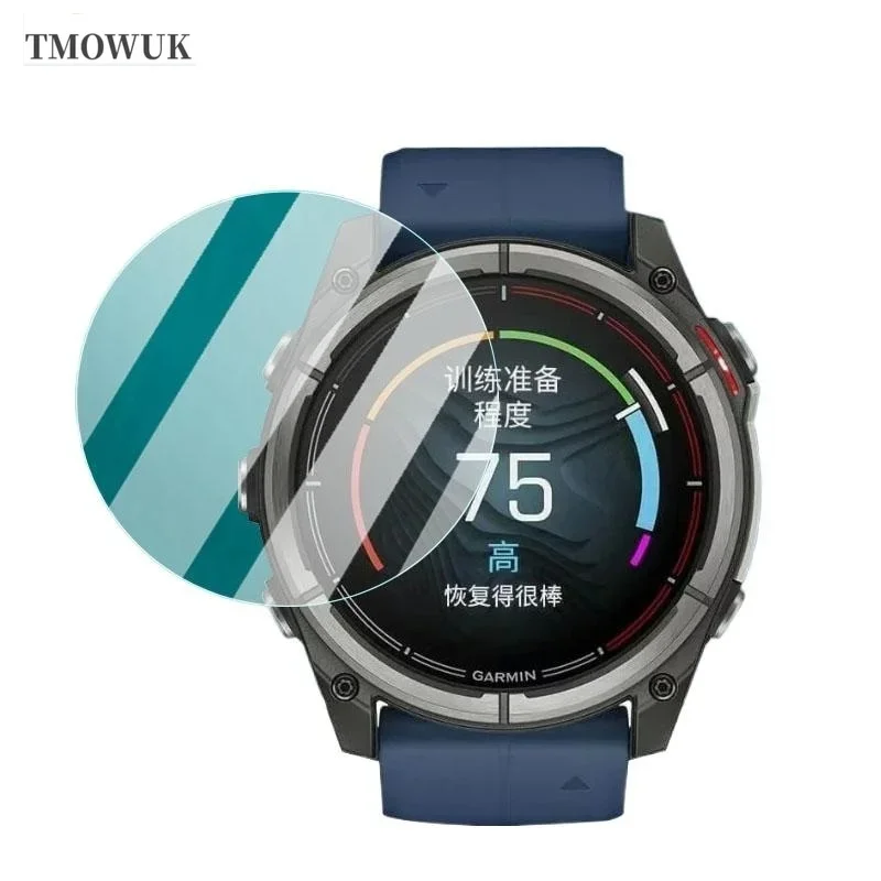 

For Garmin Quatix 8 Quatix8 47mm 51MM Tempered Glass Screen Protector Watch Film HD Clear 9H Anti-Scratch Accessories TMOWUK