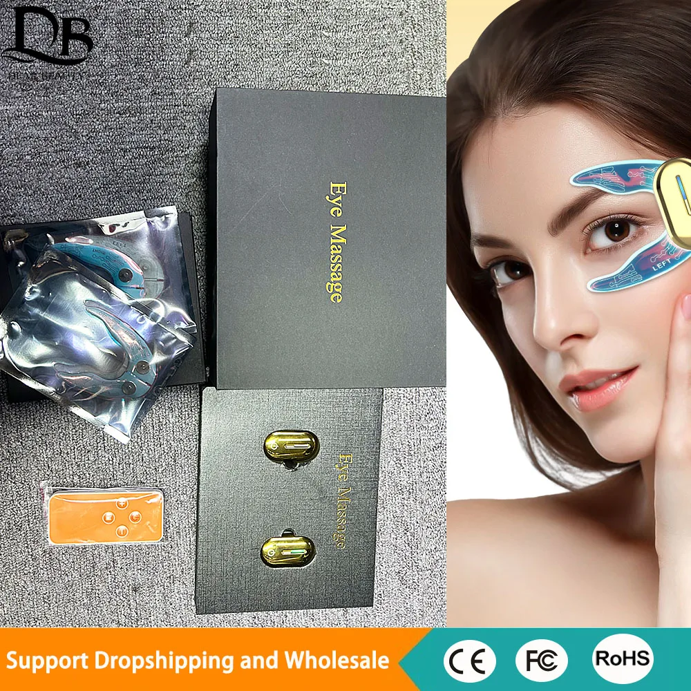 

EMS Face Eye Massager Electric Muscle Stimulator Facial Beauty Massager Eyes Facial Lifting Relieve Eyes Fatigue Pulse