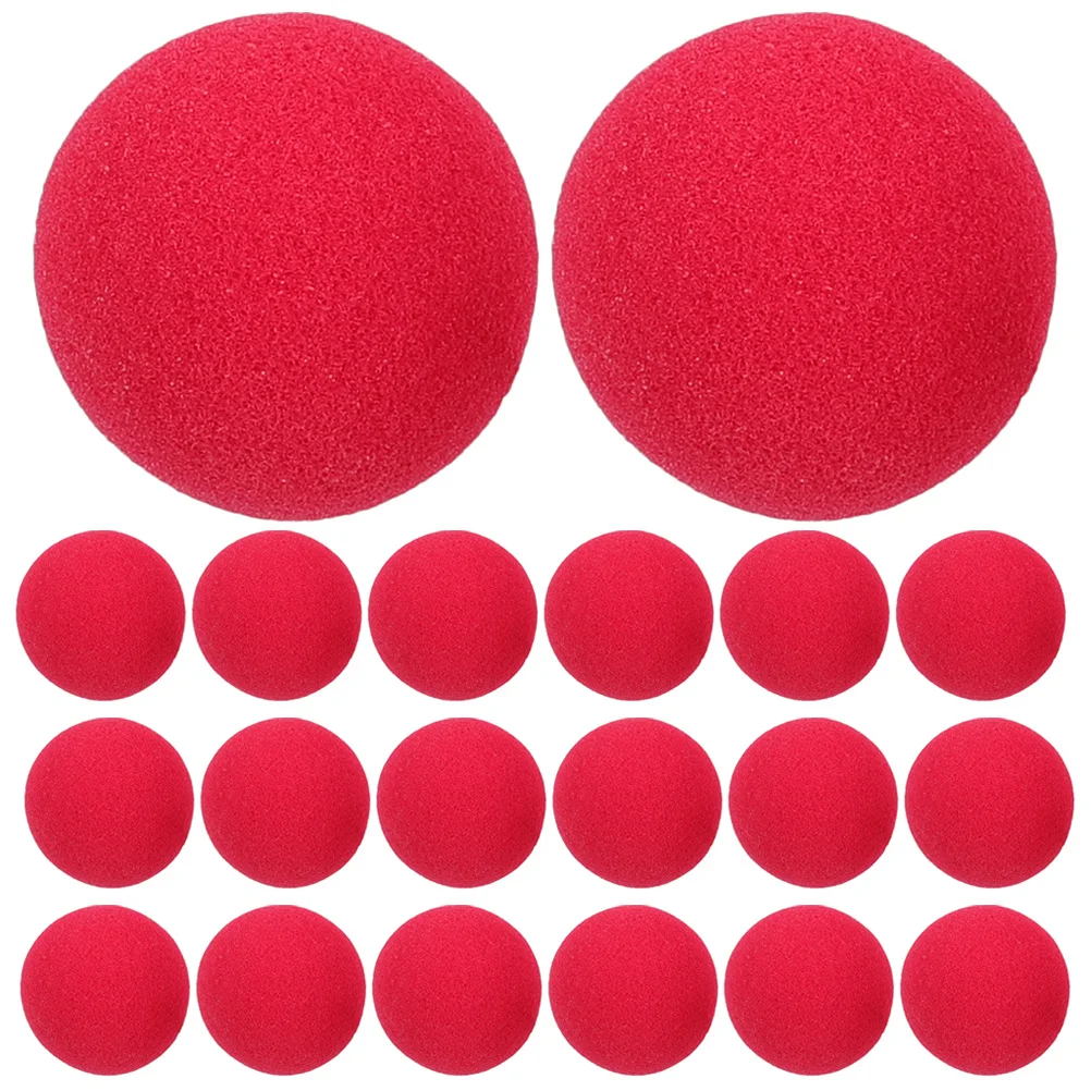 ลูกบอลฟองน้ำรูปจมูกตัวตลกขนาดเล็ก 30 ชิ้น อุปกรณ์ประกอบคอสเพลย์ สำหรับแต่งตัว งานปาร์ตี้ ของตกแต่งงานละครสัตว์ อุปกรณ์ประกอบคอสเพลย์รูปจมูกตัวตลก