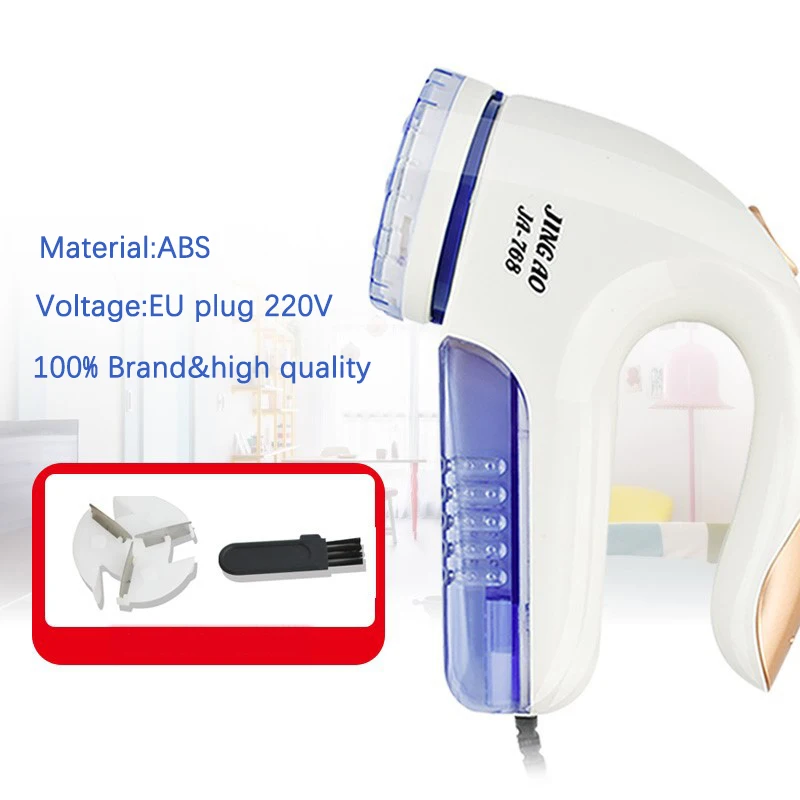 แบบพกพาไฟฟ้า Remover Trimmer Remover Lint เสื้อผ้าเครื่องโกนหนวดเสื้อกันหนาว Pilling โกนหนวด Sucking Ball เครื่อง Lint EU Plug