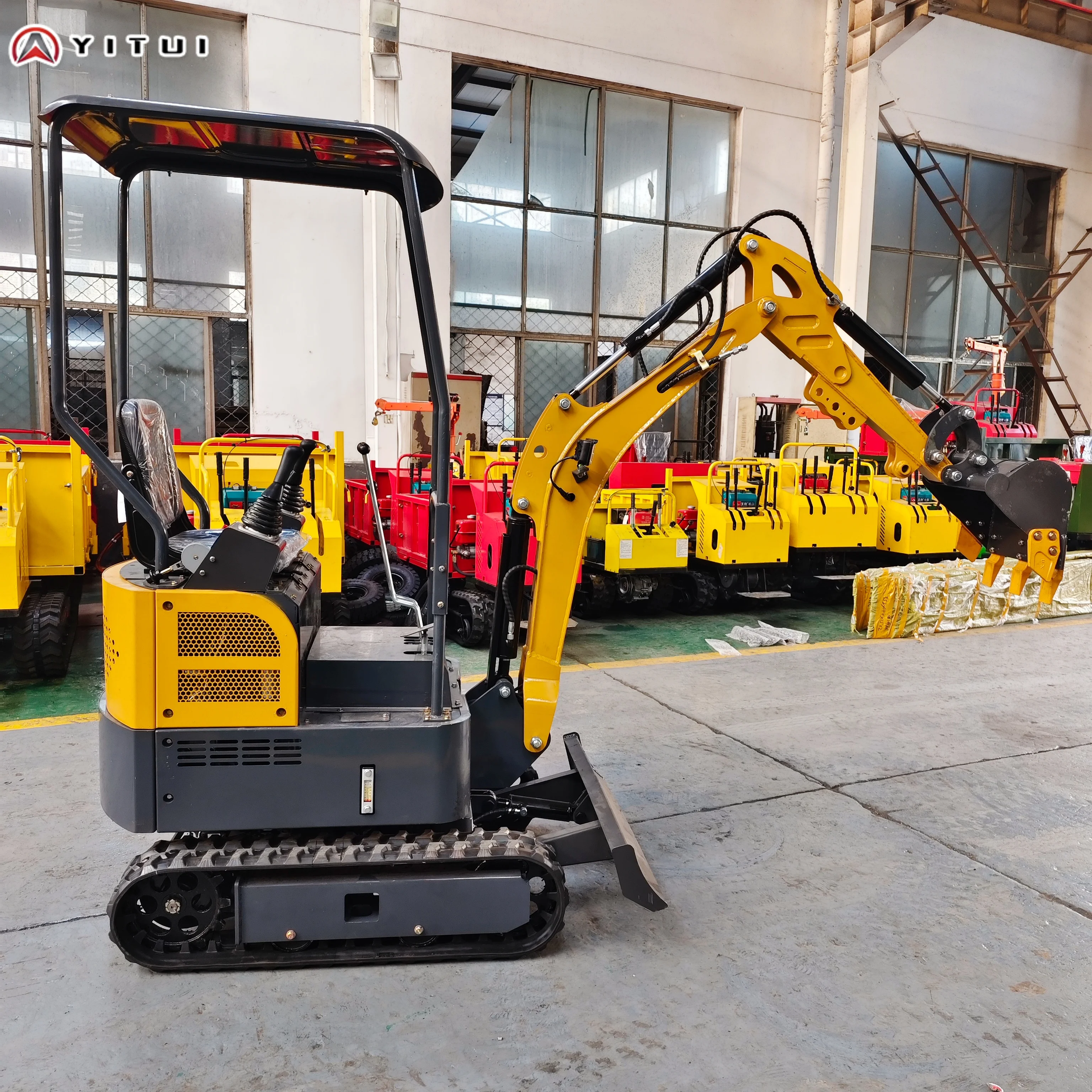 

1.2-Ton 1.5-Ton And 1.8-Ton Mini Excavators Customized Made In China Kubota Engine Factory Direct Sales Cheap Mini Excavators