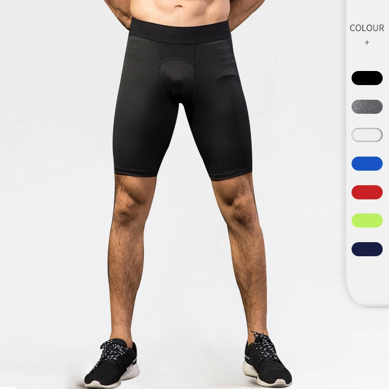 

Men's Shorts Compression Gym Clothing Skinny Sportswear Jogger Underwear Fitness Short Tights Athletic Trunks Male Jog Leggings