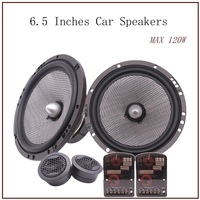 1 Set 165AS Access Performance Component Car Speakers 6.5 Inches 120W IN STOCK Father's Day Gift Car Front Door Audio Modified