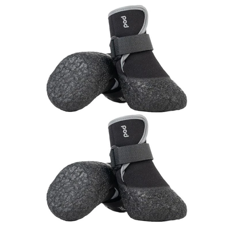 

4pack Soft Soles Pet Shoes Regulable Thickened Dog Shoes Dog Paws Protecting for Indoor Outdoor Use
