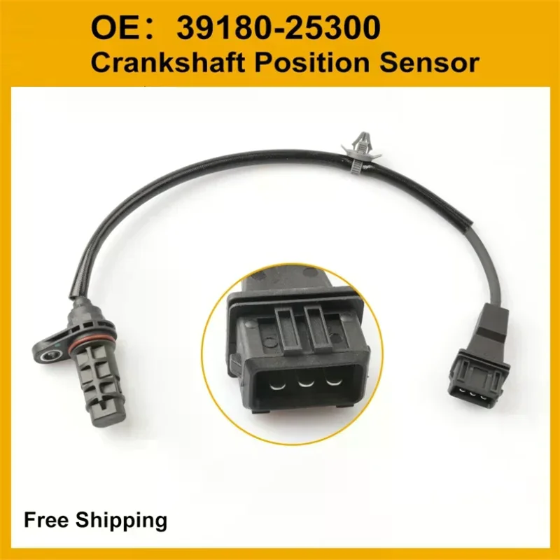 39180-25300 Car Crankshaft Position Sensor For SANTA FE SONATA TUCSON For KIA FORTE FORTE5 OPTIMA RONDO SORENTO SPORTAGE