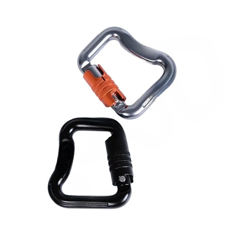 

Aerial work safety equipment Outdoor paragliding Automatic main lock Mountaineering buckle Climbing anti-fall