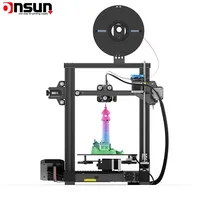 Creality Ender 3 V2 Neo 3D Printer with CR Touch Auto Leveling Kit PC Spring Steel Platform Full-Metal Extruder, 95% Pre-Install