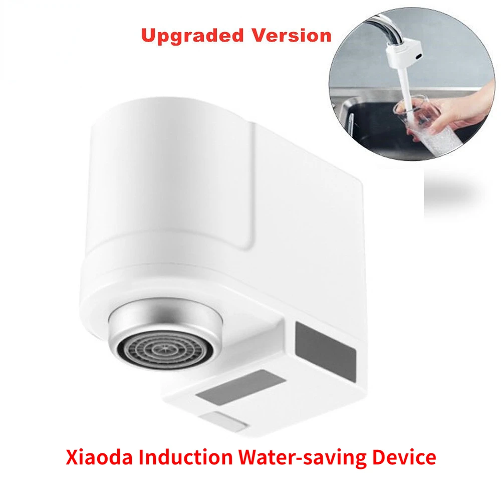 Xiaoda Automatic Water Saver Tap Smart Faucet Sensor Infravermelho Energy Saving Device Filtros de bocal de cozinha, atualizado