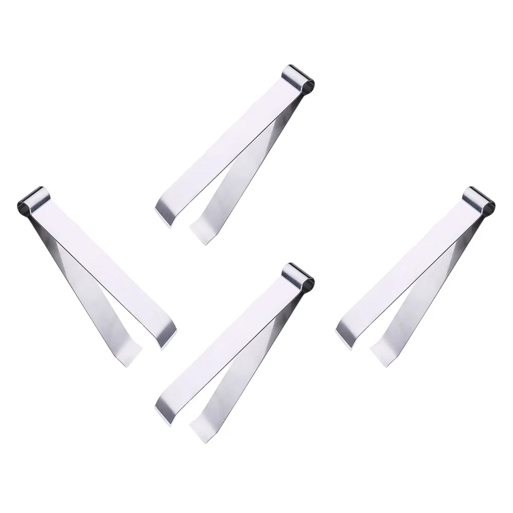 

4pcs Stainless Fish Bone Remover Chicken Hair Puller Kitchen Fish Bone Remover Wool Puller Pincer Tool For Cooking
