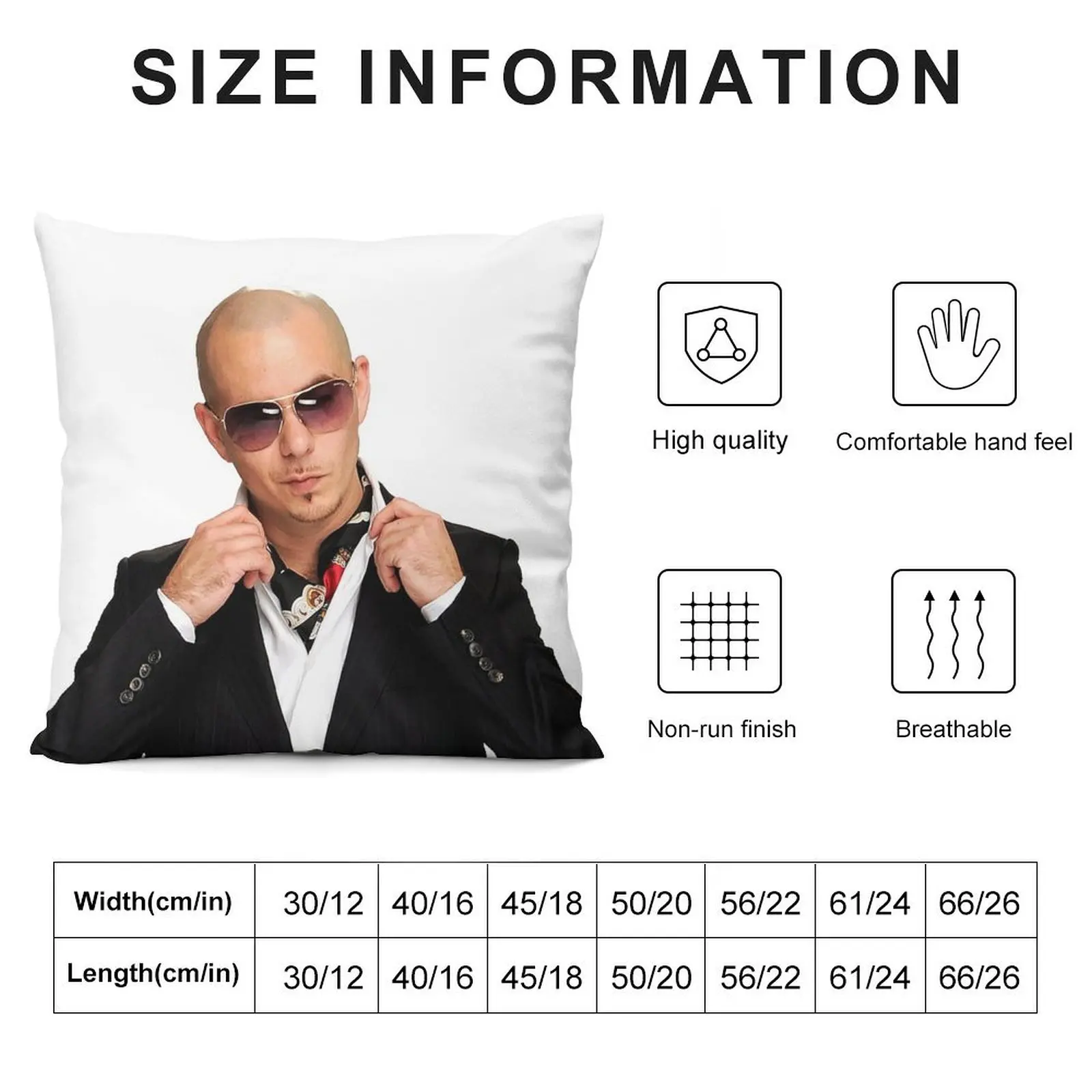 Pitbull - Mr WorldWide Throw Pillow Sofa Cushions Covers pillow pillowcase christmas decorations 2025 Couch Pillows pillow