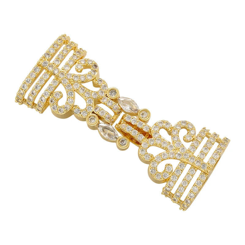 Verschiedene Haken für Schmuckherstellungszubehör, DIY-Haken, Zubehör, Zirkonia-Verbinder für Armbänder: VK163 – Detail 11